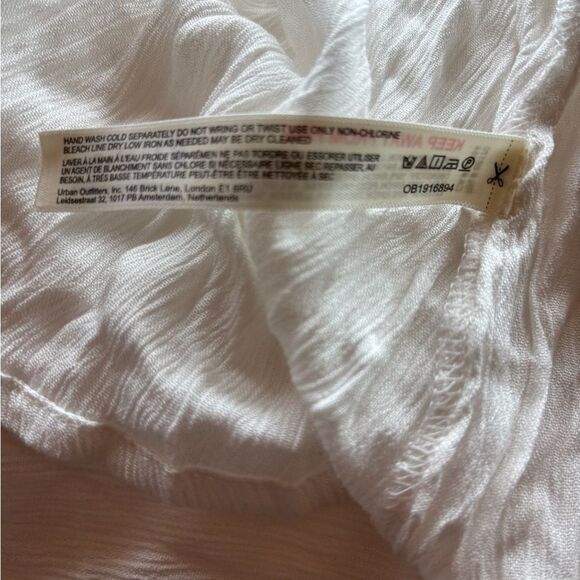 New Free People Hadlee White Maxi Dress - Picture 7 of 8